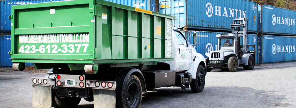 Dumpster Rental by Green Cube Solutions | Bristol Kingsport Johnson City